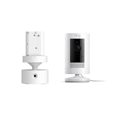 Ring Pan Tilt Stick Up Cam 1080p HD Indoor Outdoor Camera