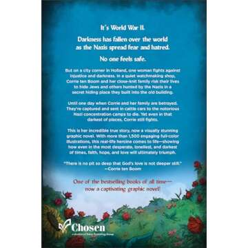 The Hiding Place: (A Graphic Novel) Ages 8-12, Full Color, Illustrated, World War II, Biography