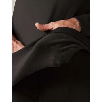 LAPASA Men's Thermal Underwear Extra Warm Fleece Set
