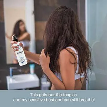 FRAGFRE Gluten Free Hair Detangler Spray for All Hair Types