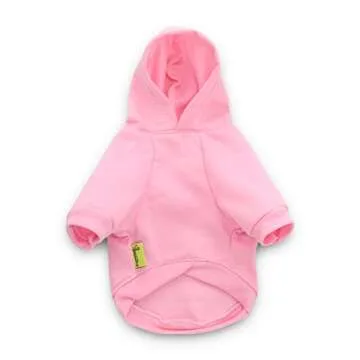 DroolingDog Small Girl Dog Shirts I Love My Mom Dog Hoodies Small Dogs Clothes XS Puppy Girl Hoodies I Love Mommy Shirt