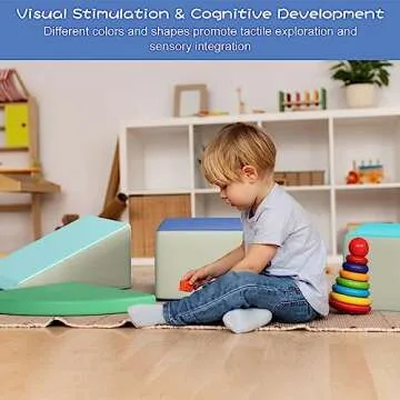 CMFYDAILY Climbing Blocks for Safe Toddler Play