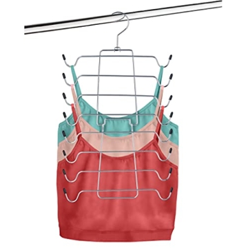Space-Saving Durable Tank Top & Bra Organizer Hanger