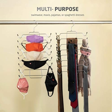 Space-Saving Durable Tank Top & Bra Organizer Hanger