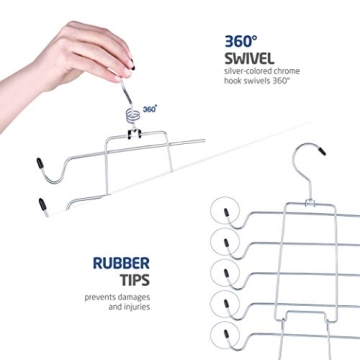 Space-Saving Durable Tank Top & Bra Organizer Hanger