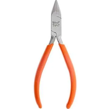 Wolf Tools Groovy Chain Nose Pliers, Perfect for Jewelry Making and Crafting