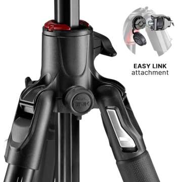 Manfrotto Befree GT XPRO 4-Section Aluminum Travel Tripod with MH496 Ball Head