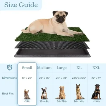 Reusable Artificial Grass Puppy Pee Pad by PETMAKER