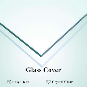 RPJC 4x6 inch Picture Frames Made of Solid Wood High Definition Glass for Table Top Display and Wall Mounting Photo Frames Black