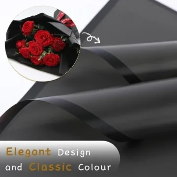 20 Sheets Elegant Waterproof Flower Wrapping Paper