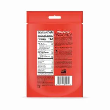 Wonderful Pistachios No Shells, Chili Roasted Nuts, 11 Ounce Resealable Bag, Protein Snacks, Gluten Free, Healthy Snacks for Adults