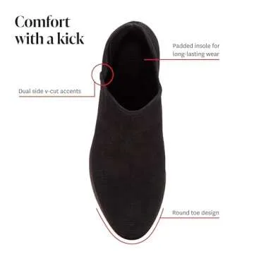 Lucky Brand womens Baley Ankle Boot, Eyelash, 8.5 US