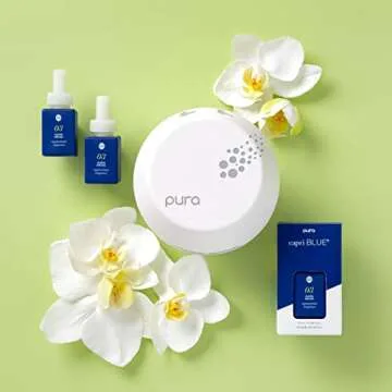 Capri Blue Pura Smart Home Plug-in Diffuser Refill – Aloha Orchid Pura Refills – Pura Diffuser Refills with a Bright Floral Fragrance – Long-Lasting Aromatherapy Diffuser Refill