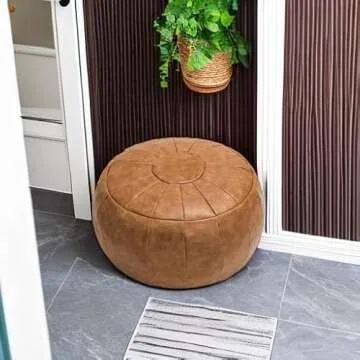 Versatile ROTOT Unstuffed Pouf Cover and Storage Solution