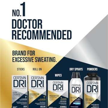 Certain Dri Clinical Antiperspirant Dry Spray - 72hr Protection