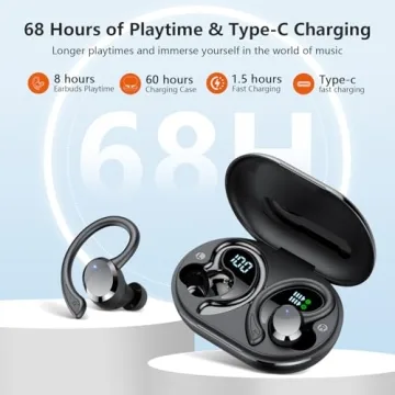 Premium Wireless Earbuds - Bluetooth 5.4, 68Hrs Playtime