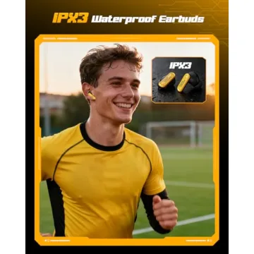 Transformers Bumblebee Wireless Gaming Earbuds - Bluetooth 6.0