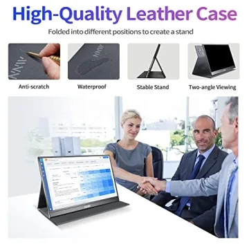 MNN 15.6" FHD Portable Monitor - Ultra-Slim Gaming Display