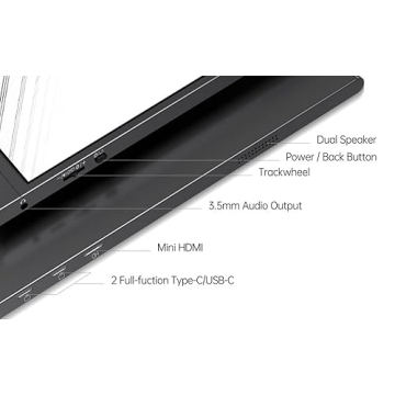 MNN 15.6" FHD Portable Monitor - Ultra-Slim Gaming Display