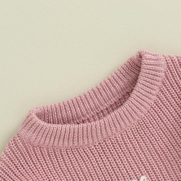 Luckinbaby Cozy Knit Sweater for Toddlers in Solid Colors