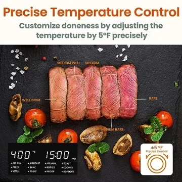 COMFEE' 12-in-1 Toaster Oven Air Fryer Combo for All Your Cooking Needs