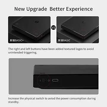 TIMEMORE Coffee Scale, 2021 New Version Black Mirror Basic Plus, Digital Espresso Coffee Scale Kitchen Scale with Auto Timing, 2000 Grams,Black Plus