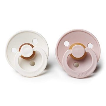 BIBS Baby Pacifiers Set of 2 for 0-6 Months