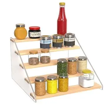 VAEHOLD Spice Rack - 5 Tier Organization for Kitchen