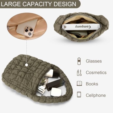 YFGBCX Quilted Tote Bag for Everyday Style and Functionality