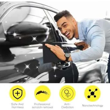 Nano Sparkle Cloth Car Scratch Remover - Easy Repair Solution