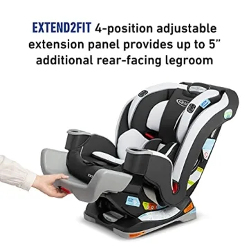Graco Extend2Fit Convertible Car Seat for All Stages