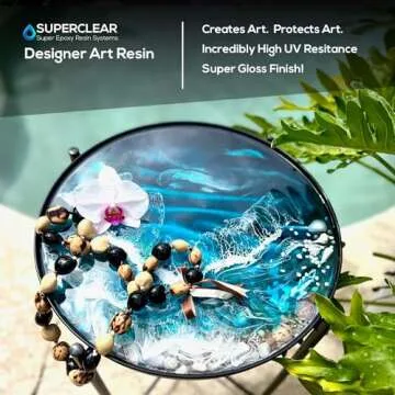 Designer Art Resin for Crafting – Bubble Free & Safe