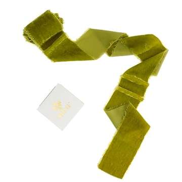 Luxurious MEEDEE Moss Velvet Ribbon for Every Occasion