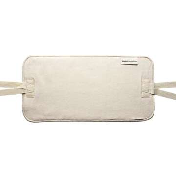 Holistic Market Co. Compress Pad for Castor Oil Pack 100% Natural 32x16cm