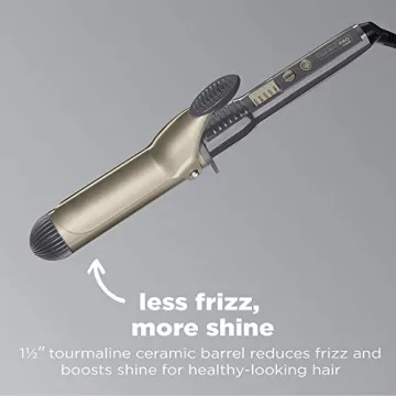 Conair INFINITIPRO Tourmaline 1.5" Curling Iron for Gorgeous Curls