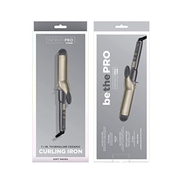 Conair INFINITIPRO Tourmaline 1.5" Curling Iron for Gorgeous Curls