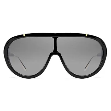 FEISEDY Oversized One Piece Frame UV400 Sunglasses