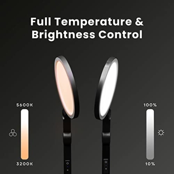 LUME CUBE Edge LED Desk Lamp for Home Office Comfort