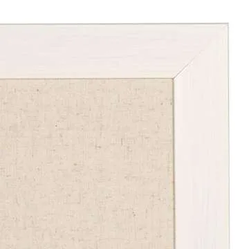 DesignOvation Beatrice Framed Linen Fabric Pinboard 18x27