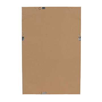 DesignOvation Beatrice Framed Linen Fabric Pinboard 18x27