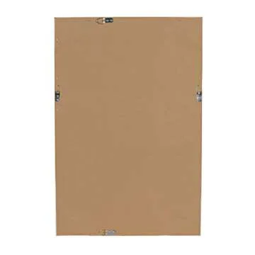 DesignOvation Beatrice Framed Linen Fabric Pinboard 18x27