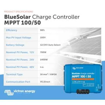 Victron Energy BlueSolar MPPT Solar Charge Controller - 10A