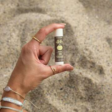 Sun Bum SPF 30 Sunscreen Lip Balm | Vegan and Cruelty Free Broad Spectrum UVA/UVB Lip Care with Aloe and Vitamin E for Moisturized Lips | Coconut Flavor |.15 oz