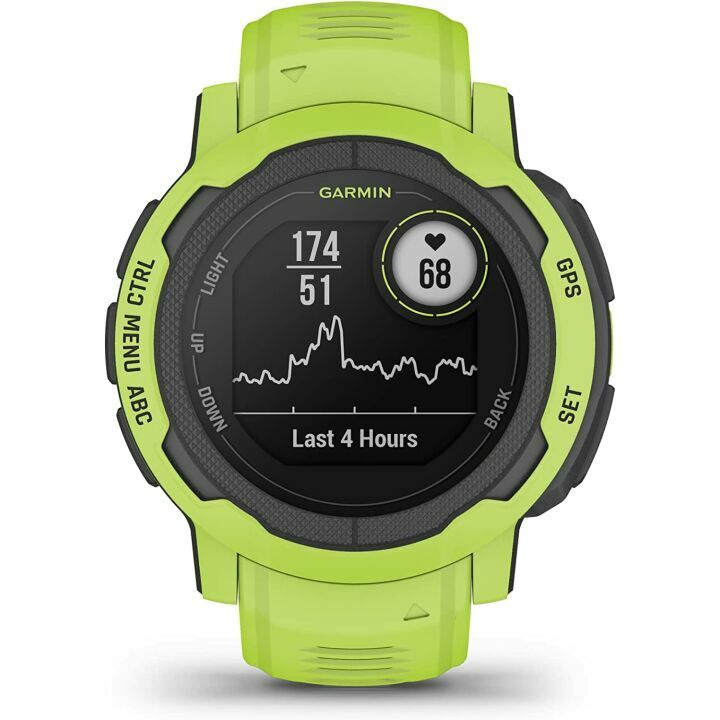 Garmin Instinct 2 GPS Outdoor Watch in Electric Lime
