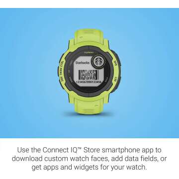 Garmin Instinct 2 GPS Outdoor Watch in Electric Lime