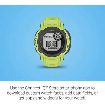 Garmin Instinct 2 GPS Outdoor Watch in Electric Lime