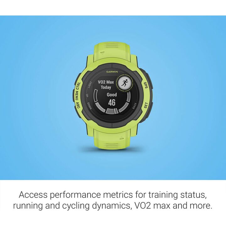Garmin Instinct 2 GPS Outdoor Watch in Electric Lime