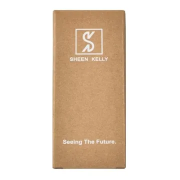 Stylish SHEEN KELLY Vintage Square Anti Blue Light Glasses