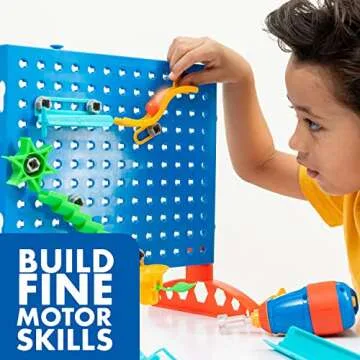 Design & Drill Marble Maze STEM Toy for Kids Ages 5+