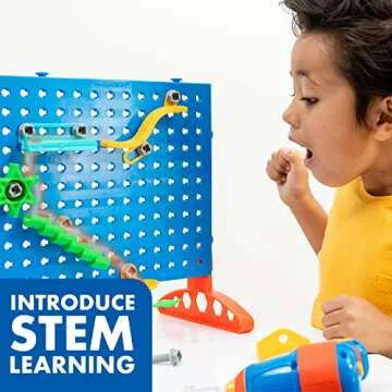 Design & Drill Marble Maze STEM Toy for Kids Ages 5+